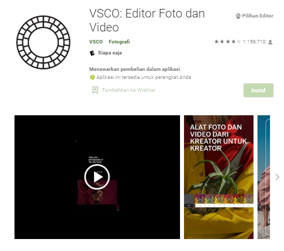 VSCO Edit Video
