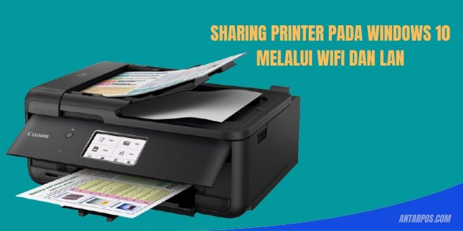 Sharing printer mengguanakan WIFI dan LAN